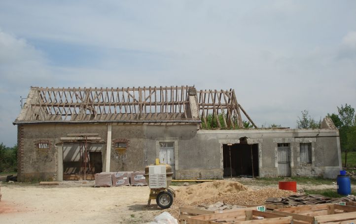 Ancienne ferme rénovée à Courcelles de Touraine