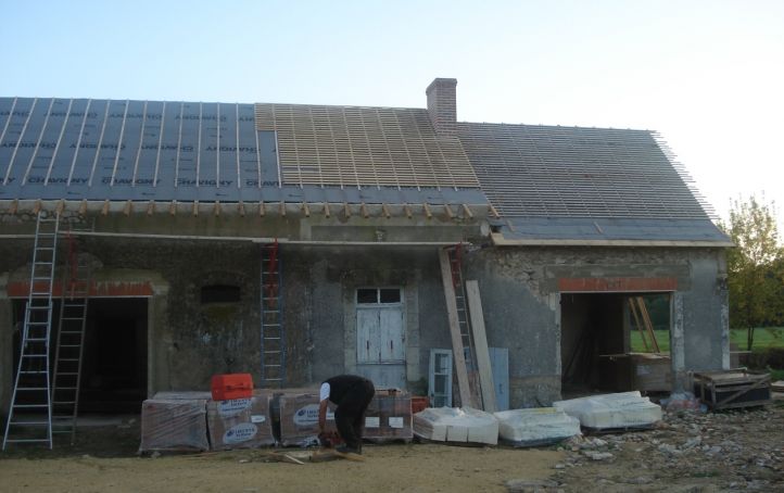 Ancienne ferme rénovée à Courcelles de Touraine