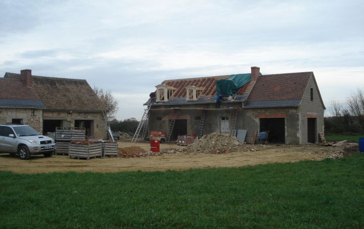 Ancienne ferme rénovée à Courcelles de Touraine